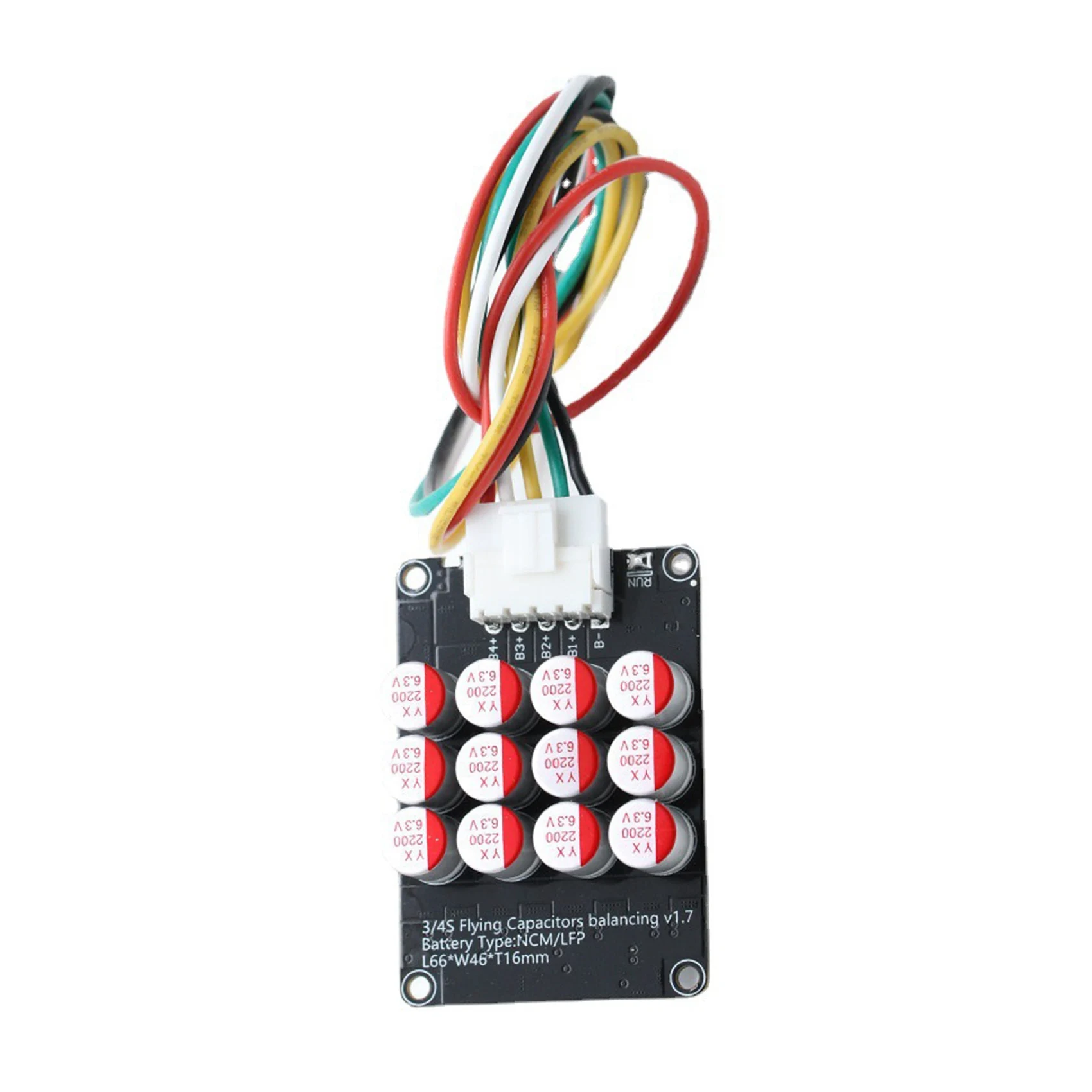 2PCS 4S Active Equalizer Balancer Lifepo4 / Lipo/ LTO Battery Energy Equalization Capacitor BMS Board