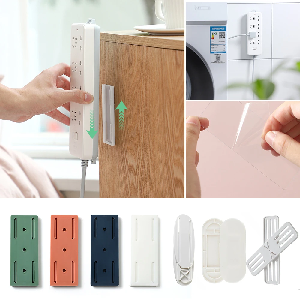 1pc Wall Mounted Plug Holder,Cord Organizer, For Appliances