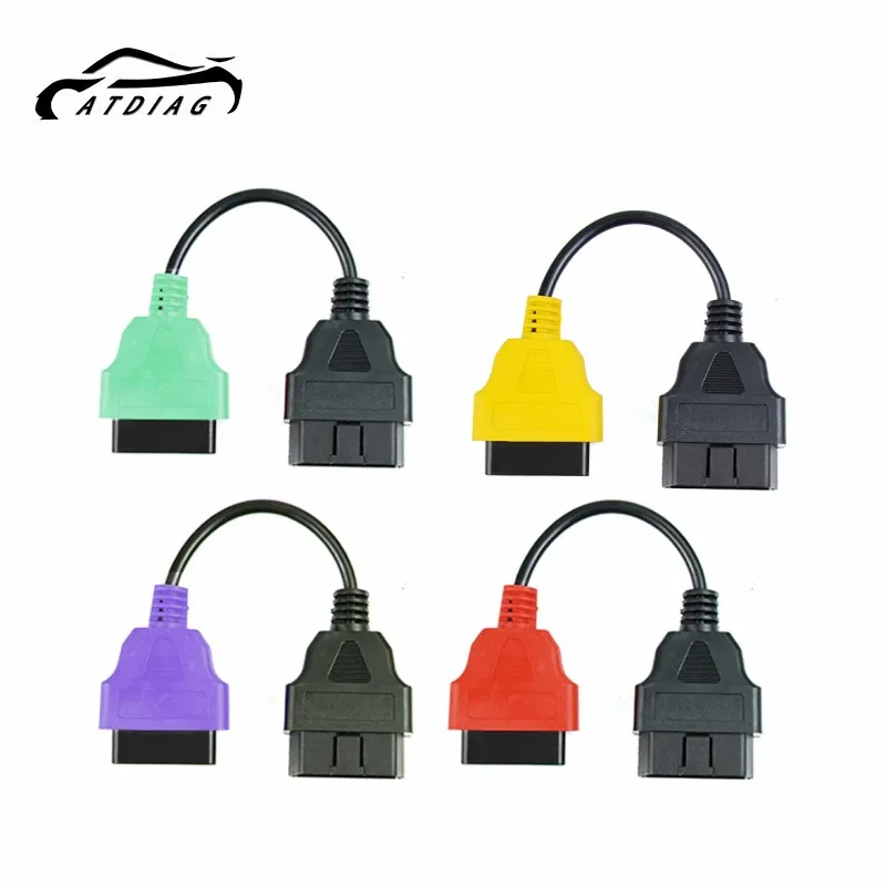 

2022 New Auto OBD2 Connector Diagnostic Adapter Cable for Fiat ECUScan and Multiecuscan for Fiat Alfa Romeo and for Lancia