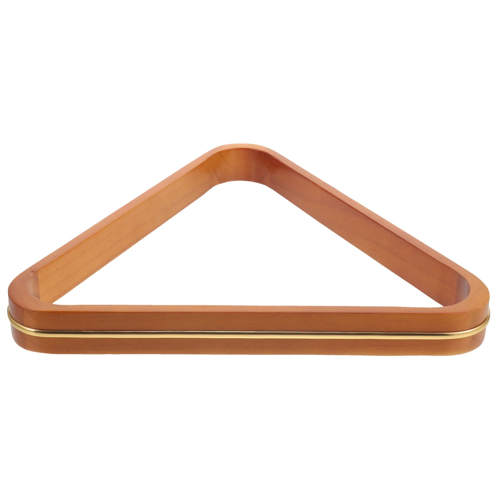 

Billiards Tripod Rack Vintage Triangle Pool Pine Wood Reliable Balls Holder
