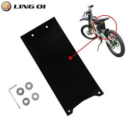 LING QI Upgrade Accessories Rear Shock Absorption Mud Guard Flap Fit for Sur Ron Light Bee X SURRON Shock-absorbing Dust Cover