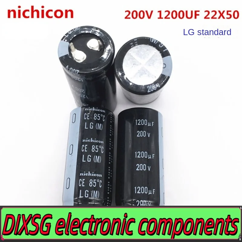 

DIXSG (1 шт.) 200V1200UF 22X5 0 электролитический конденсатор фирмы Nichicon 1200UF 200V 22*50 Nichicon, Япония