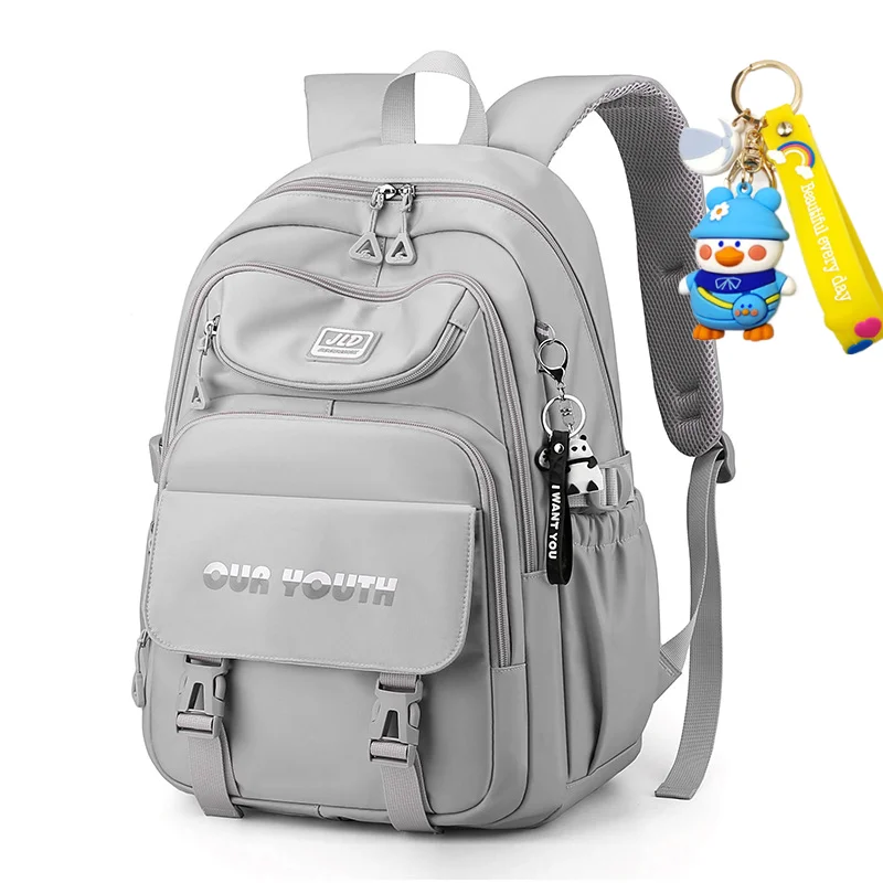 Korean school backpack for students Cute Women College School Bags for Teenager Girls teens casual Travel laptop Book bag Kawaii 3