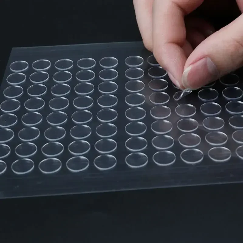 1000pcs Double Sided Gel Glue Pads Self Adhesive Dots