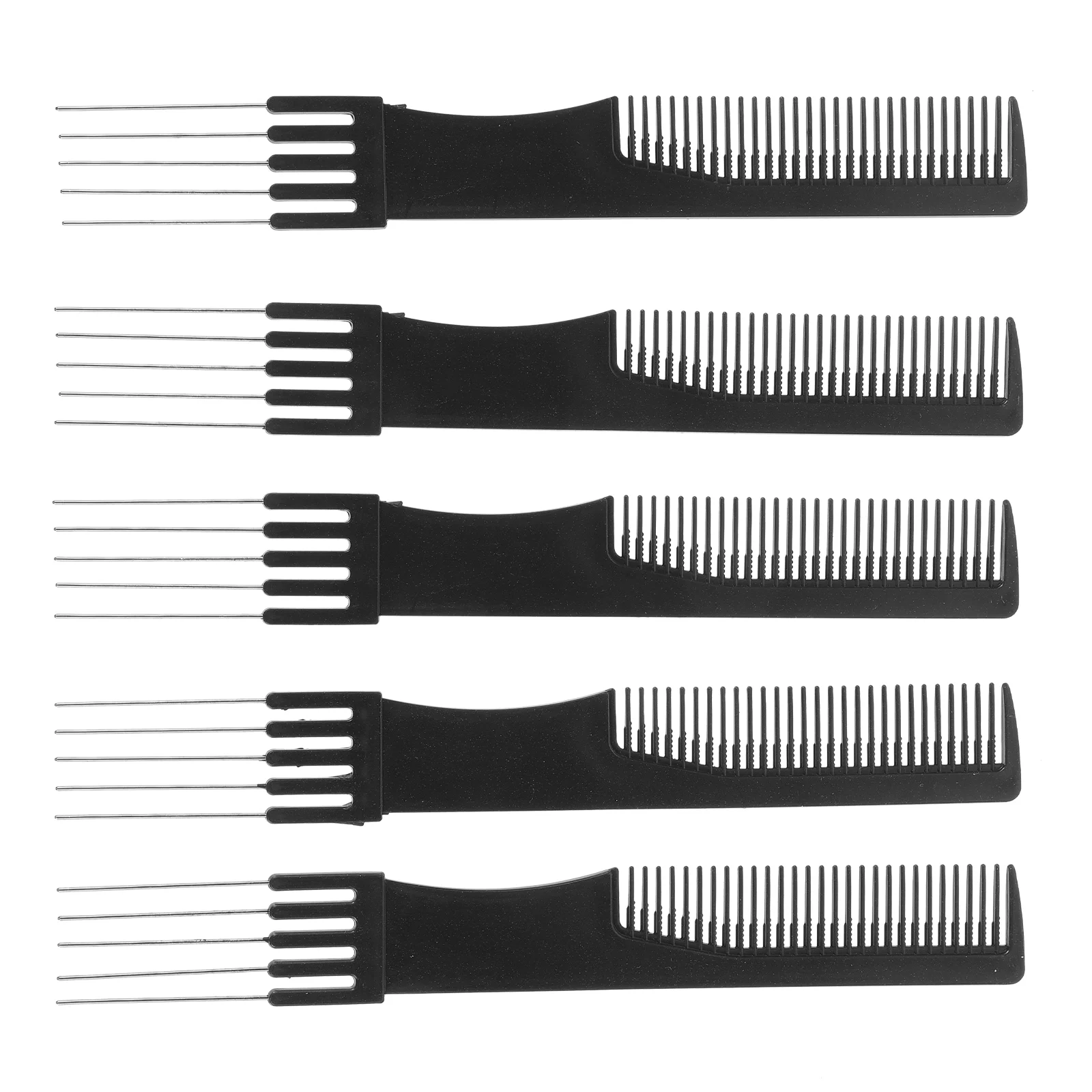 

Steel Needle Fork Comb in Premium Hairdressing Professional Styling Tool Hair Comb Hair Insert Needle Comb