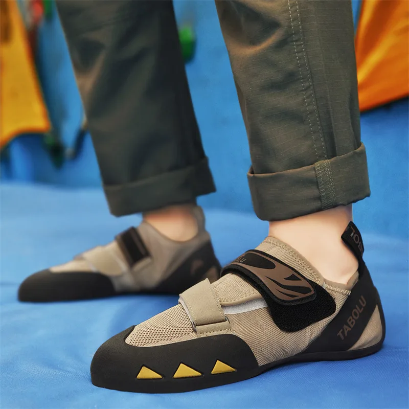Professional Rock-Climbing Shoes Men Women Indoor Outdoor Climbing Shoes Beginners Mesh Bouldering Training
