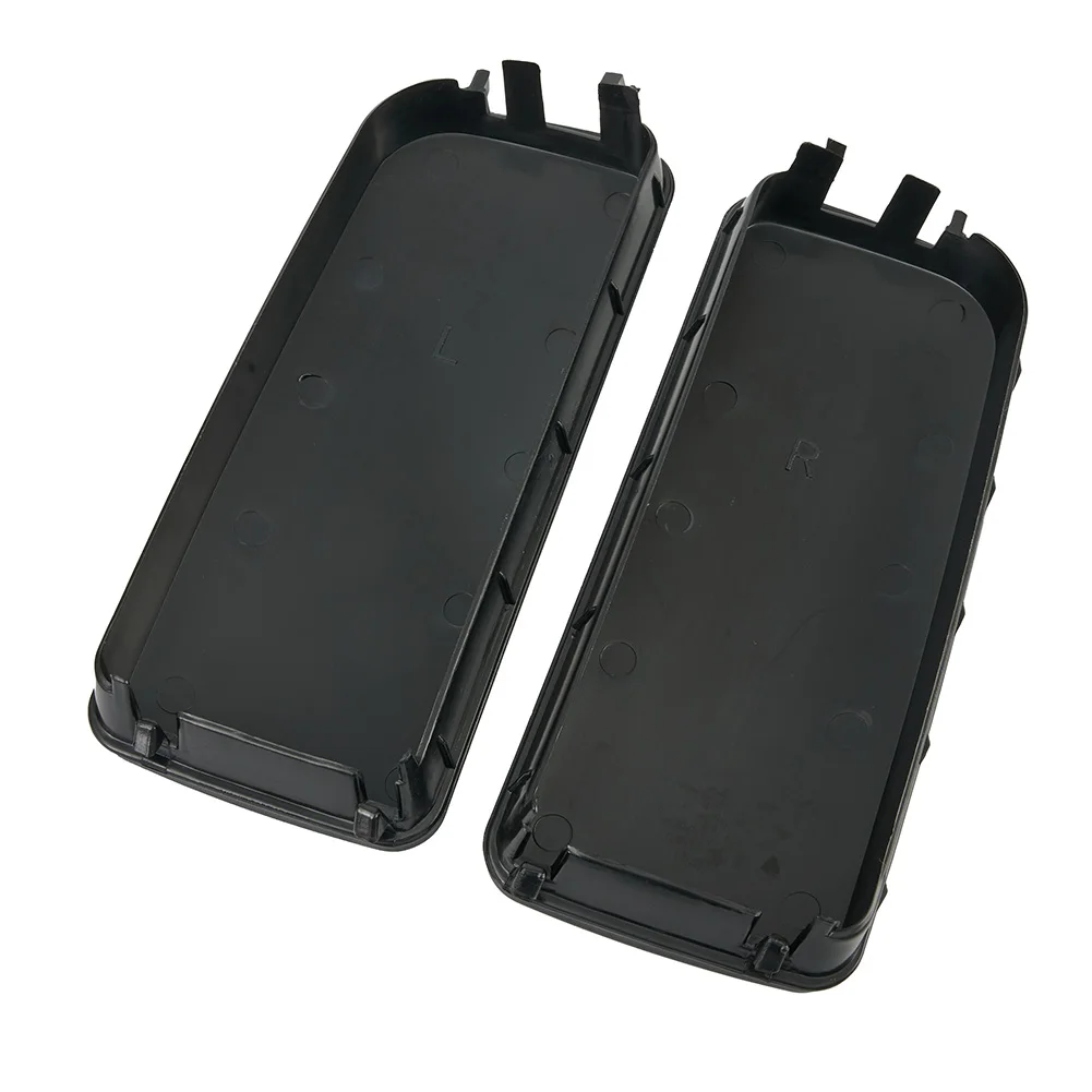 

Защитная крышка для автомобиля, противотуманная деталь, отверстие 51118122449 51118122450, черная, правая + левая, пластиковая защитная крышка, новинка, практичное качество