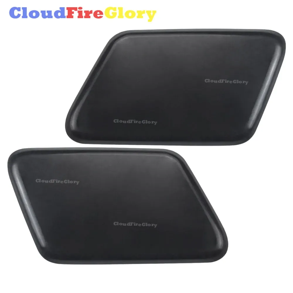 

For Volvo S60 2005 2006 2007 2008 2009 Pair Front Left Right Side Headlight Washer Cover Cap Unpainted 39993124 39993164