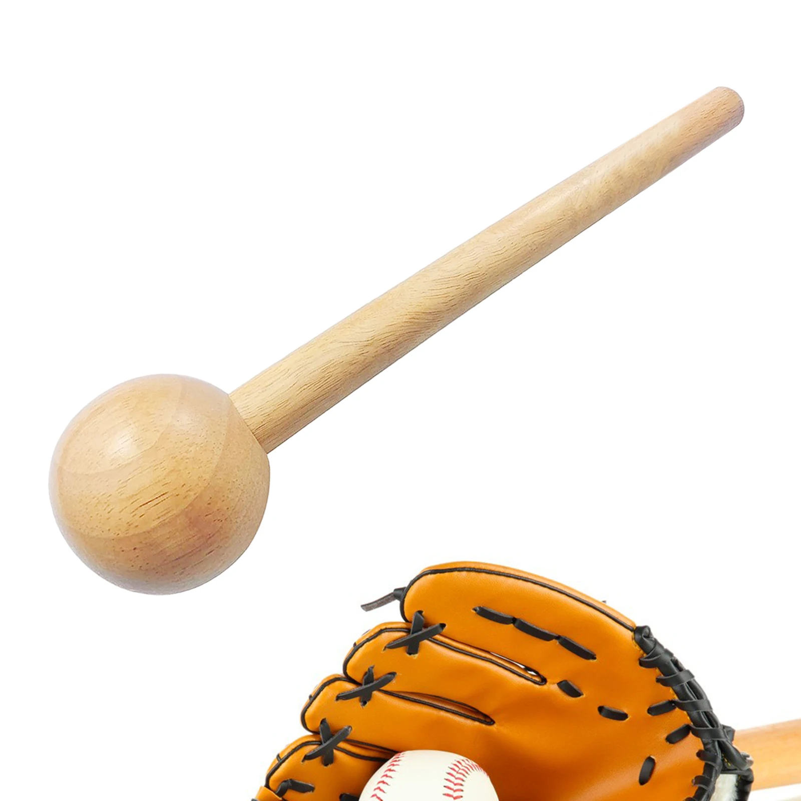 Portable Baseball Hammer Long Handle Hammers Softball Glove Mallet Training Aid Hand Tool Sports Gear Equipment for Shaping