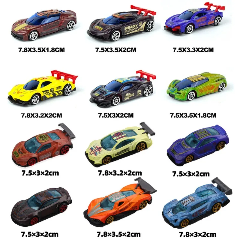 인기 판매 상품 1:64 온도 감응 변색 자동차, 관성 합금 레이싱카, 장난감, 생일 선물 및 레이싱 모델