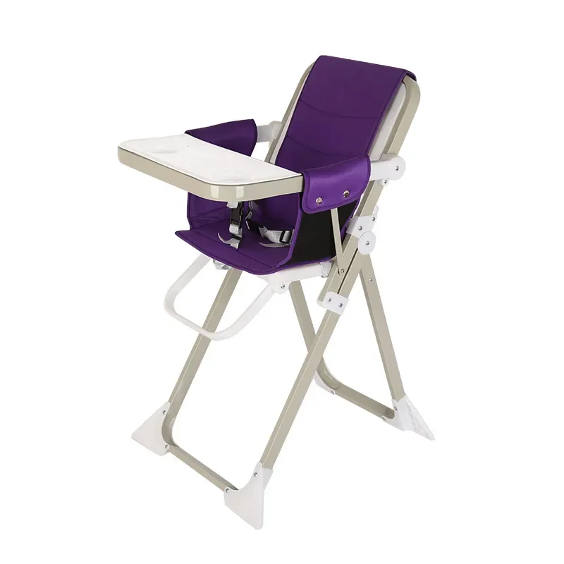 Children's Dining Chair, Foldable Baby Feed Table, Portable Lightweight 4.9KG Kids Highchair