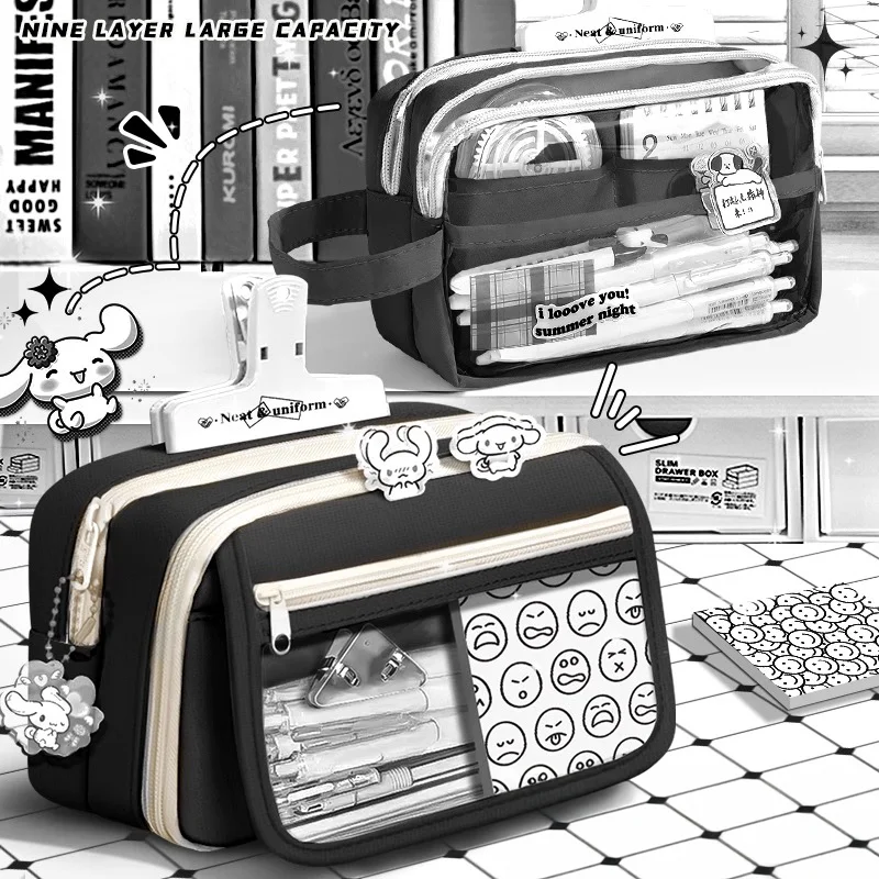 Inkpals Black Pencil Case 3
