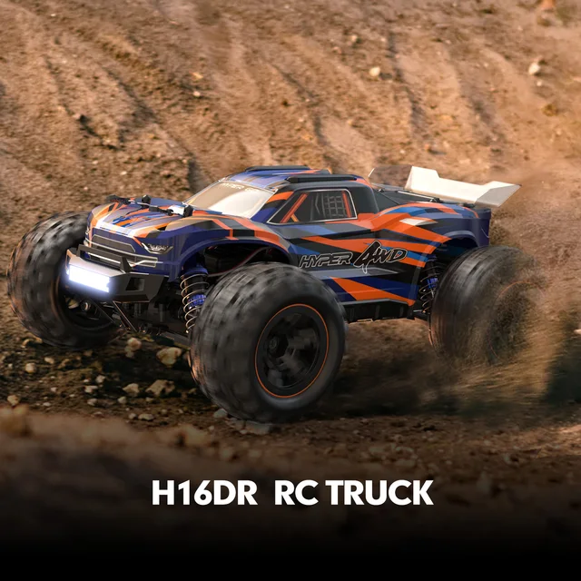 HYPER GO 1/16 4WD H16DR 2.4G Remote Control RC Cars Off-Road Truck with 2  Batteries For Adults and Toys Gift for Boys - AliExpress