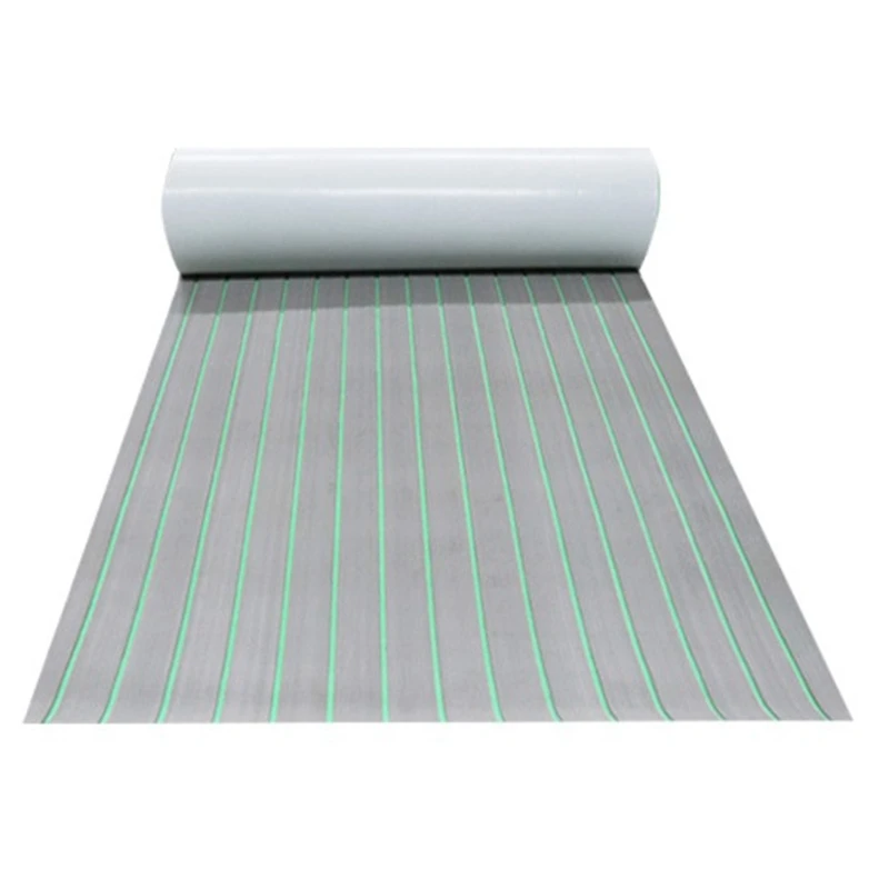 Muslimeva Foam Boat Marine Flooring Antiscivolo Autoadesivo Marine Boat Deck Mat Decking Sheet Striped Yacht Mat