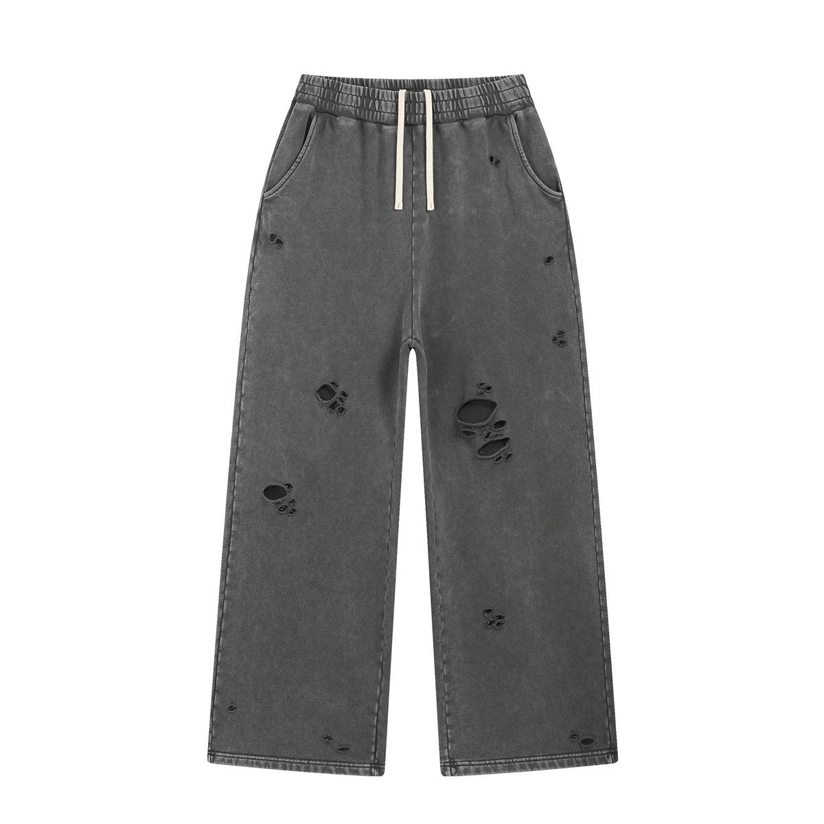 2025 Autumn/Winter Acid Wash Sweat Pants Athletic Joggers
