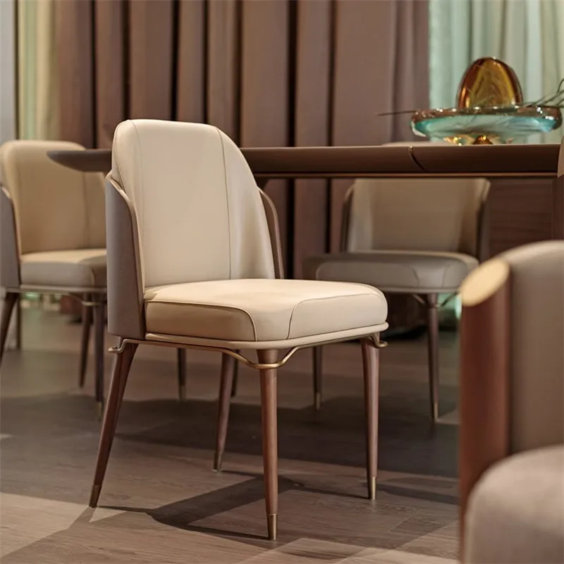 

Office Luxury Modern Dining Chairs Ergonomic Living Room Kitchen Cafe Dining Chairs Restaurant Cadeira Home Furniture MR50DC
