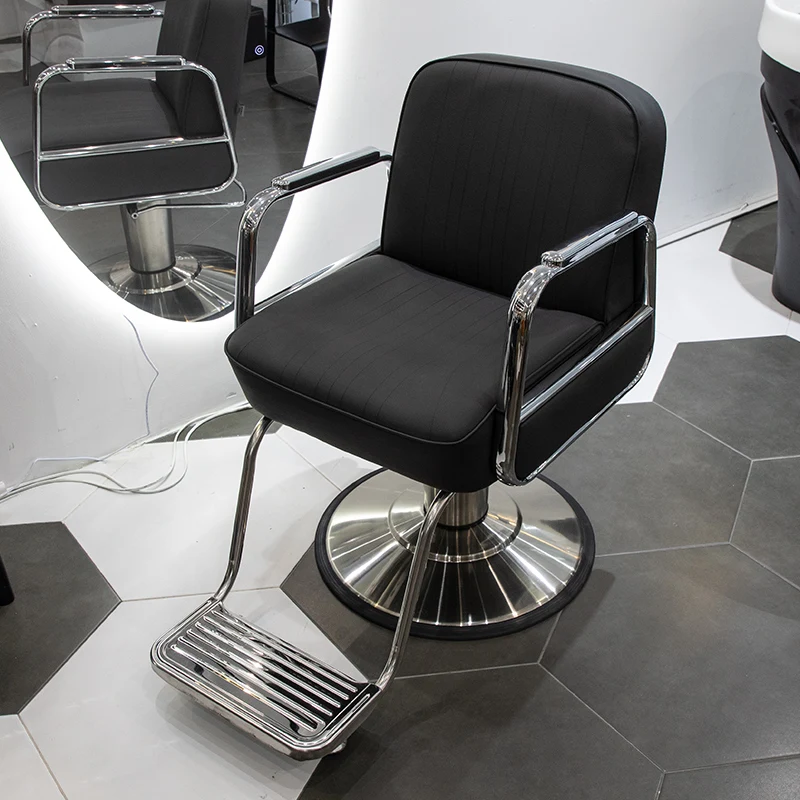 Stylist Swivel Barber Chair Pedicure Vintage Rotating Hairdressing Chair Professional Sedia Girevole Salon Furniture MQ50BC stylist barber chair aesthetic leather rotating professional hairdressing chair pedicure sedia barbiere barber equipment mq50bc