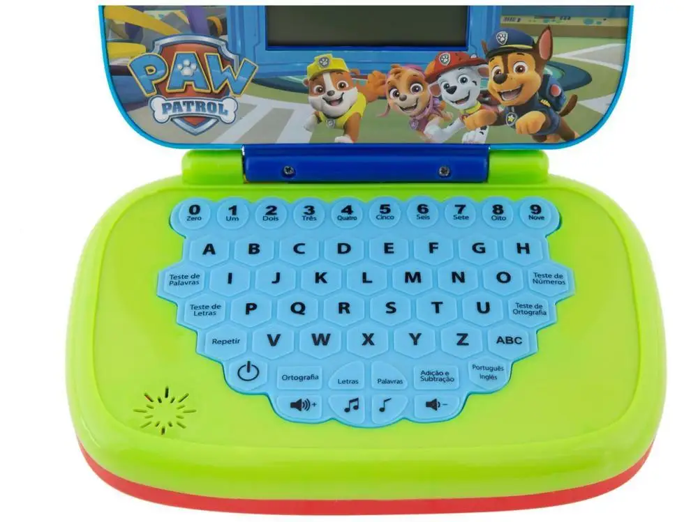 Laptop Infantil Paw Patrol Bilíngue Musical 5