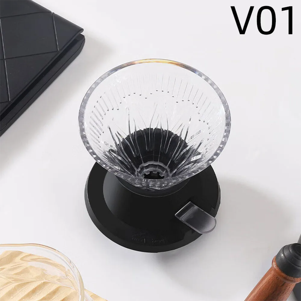 فلتر قهوة YRP يدوي قابل لإعادة الاستخدام بتصميم V-...