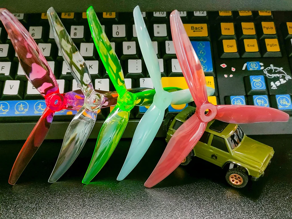 12 Paare (12cw 12ccw) gemfan 2,8 mck rev3 5x x 3 3-Blatt-Propeller für fpv Racing Freestyle Drohnen 6s High-kv-Motoren DIY-Teile – Detail 23