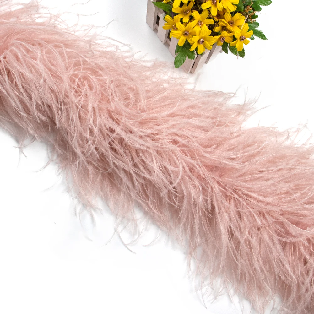 3 Ply Pink Fluffy Feather Boa - 1 Piece