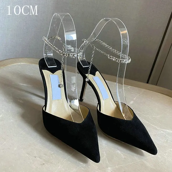 Black 10CM Heel