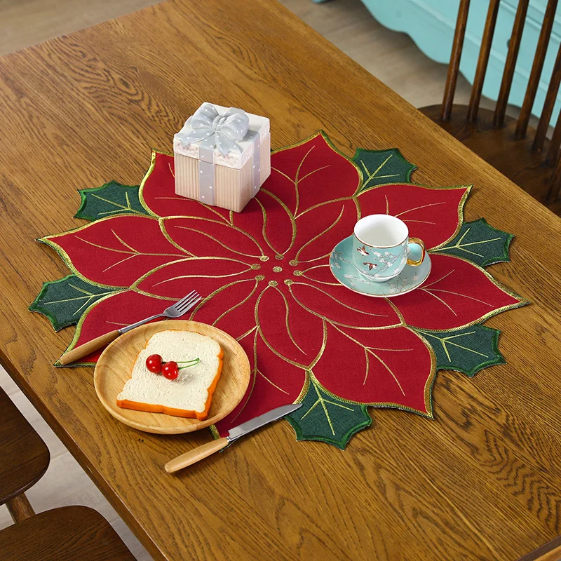 Luxury Lace Satin Embroidery Tablecloth Square Coffee Table Cloth Cover Tea Mantel Nappe Kitchen Christmas Easter Wedding Decor table cloth