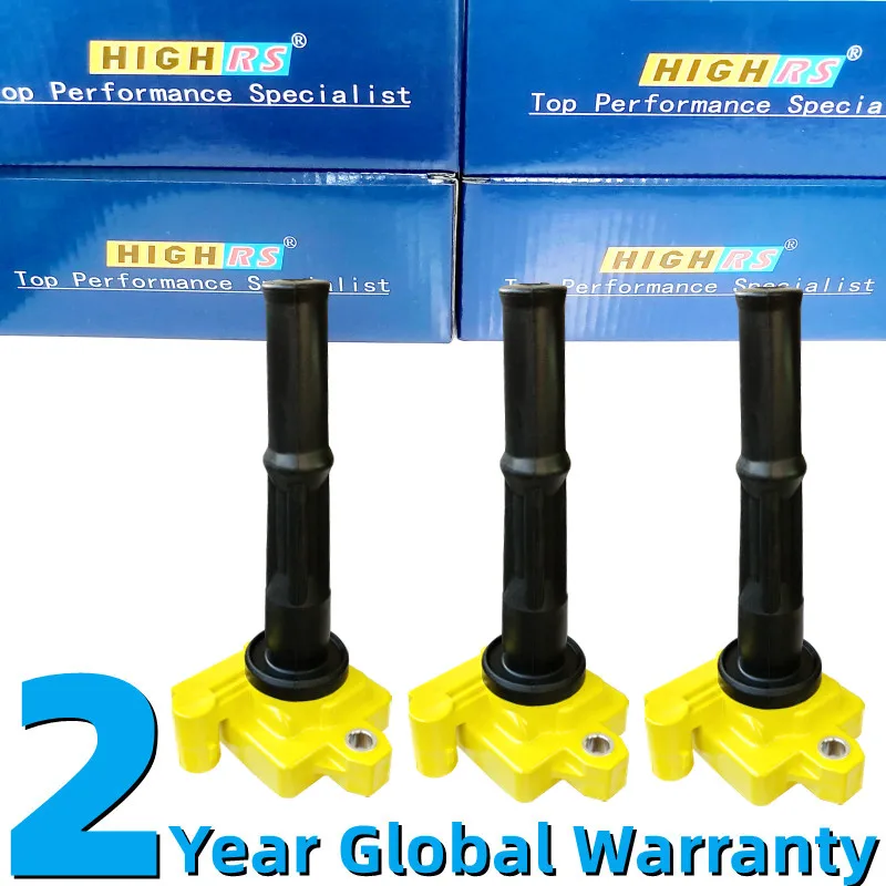 Ignition Coils & Iridium Spark Plugs & Wires for Toyota Tacoma 2.4L 3.4L