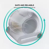 STLF65L APP AI Control Intelligent Pet Toilet Sandbox Smart Self Cleaning LitterssBox Toilet Cats Automatic Cat LitterssBox 3