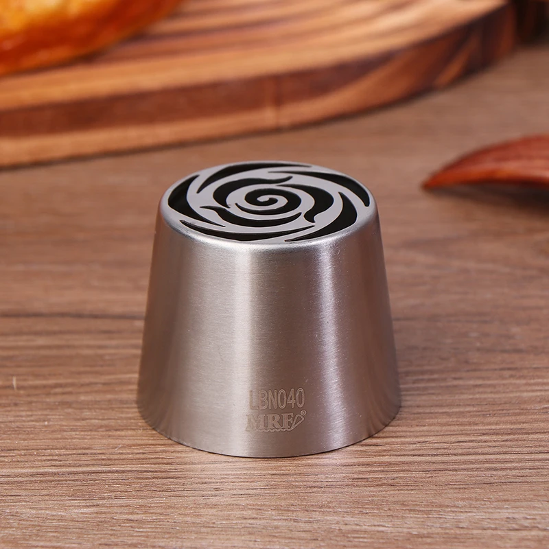 Stainless Steel Russian Piping Tips Christmas Cake Icing Frosting Nozzles For Cupcake Decoration DIY Kitchen Baking Tool 1Pc cake icing nozzles