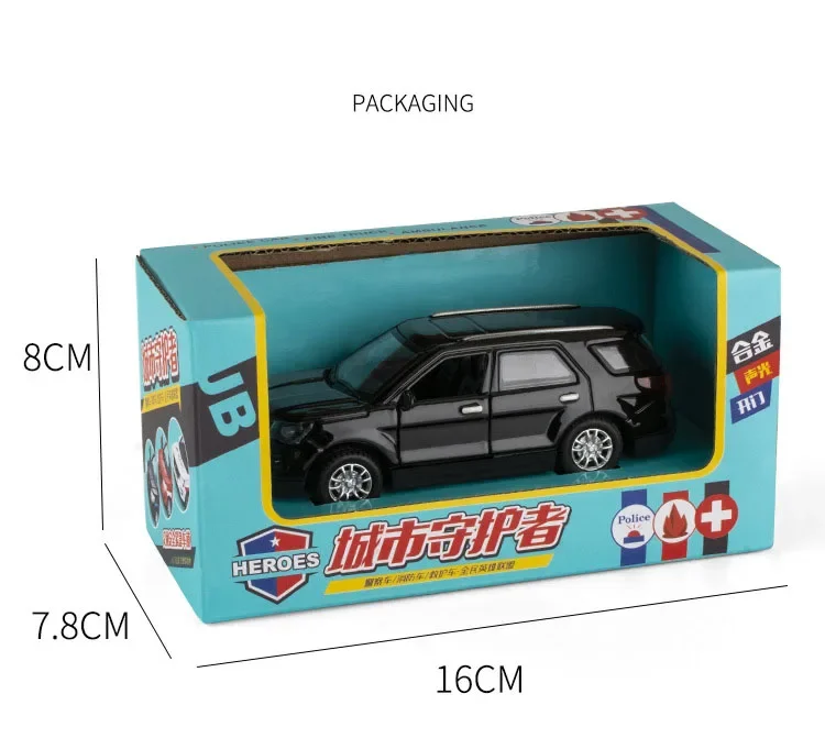1:36 Ford Explorer Alloy Car Model Diecasts & Toy Vehicles For Children Gifts Boy Toy Free Shipping Original Box P2 6