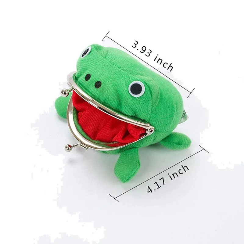 Plush Frog Coin Wallet Anime Ninja Halloween Role Playing Theme Party