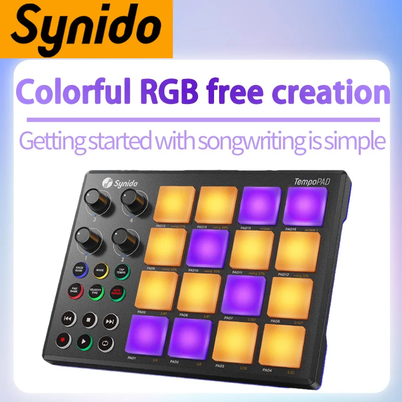 Synido TemPoPAD P16 MIDI パッド コントローラー デジタル