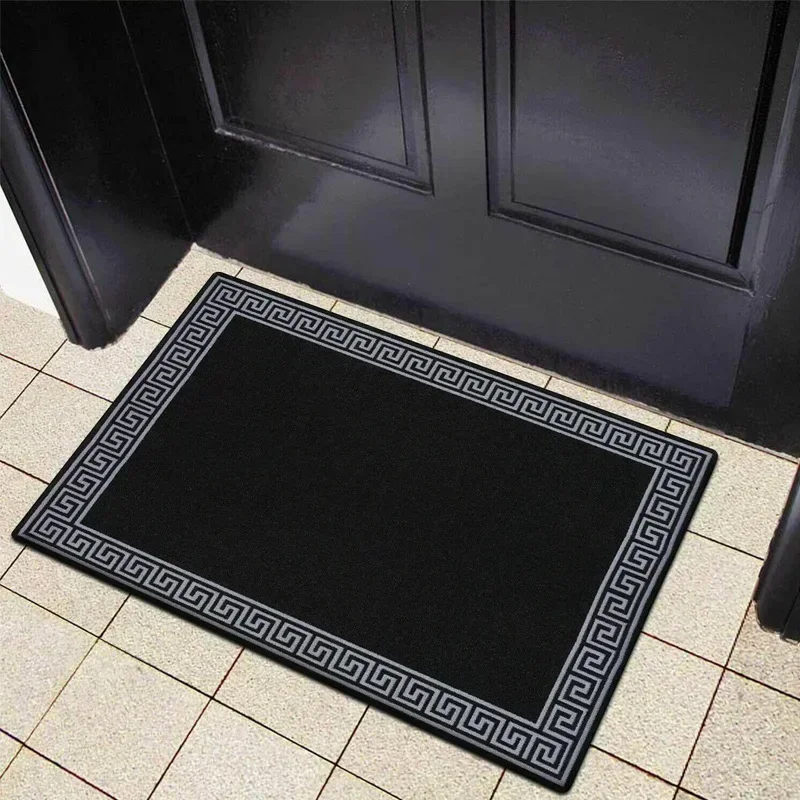 

Indoor Non-slip Doormat Fashion Simple Small and Large Washable Carpet Kitchen Bedroom Bedside Decorative Floor Mats