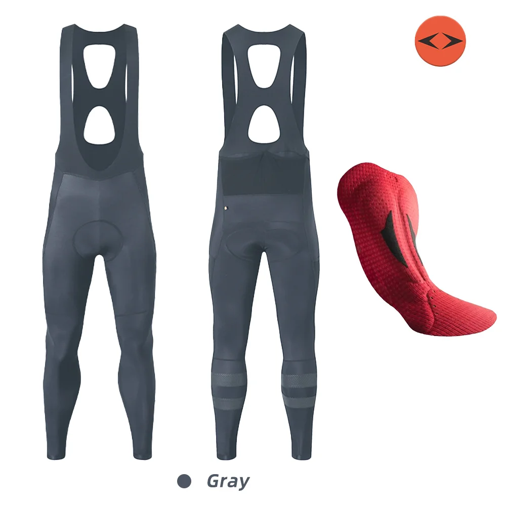 YKYWBIKE Fahrrad-Trägerhose für Herren, 4 Taschen, Winter und Herbst, wasserdicht, Fahrrad, Rennrad, lange Hose, Fleece, 7-Stunden-Schnittstelle – Detail 31