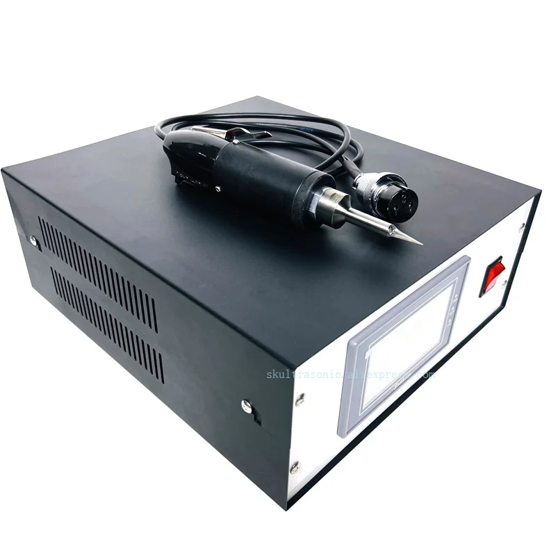 

Высокочастотный ручной ультразвуковой пластиковый резак 34 кГц-35 кГц с цифровым генератором для резки пластикового листа ПП ПВХ