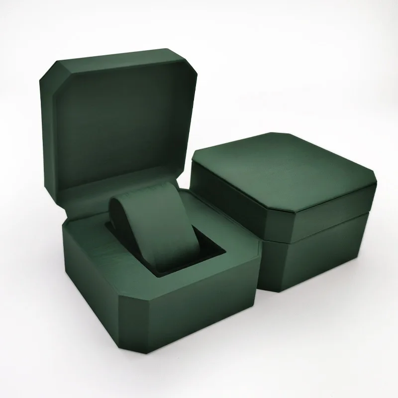 Vintage Watch Case PU Leather Watch Storage Box Stylish Container Jewelry Collection Display Box Outdoor Travel