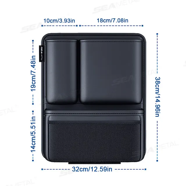 Car Trunk Leatherette Storage Bag 6