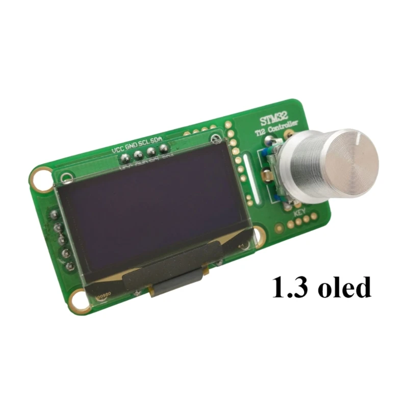 디지털 납땜 스테이션 DIY 키트 온도 컨트롤러, HAKKO T12 용접 콘솔 Stm32 Oled 2.1s 대형 LED