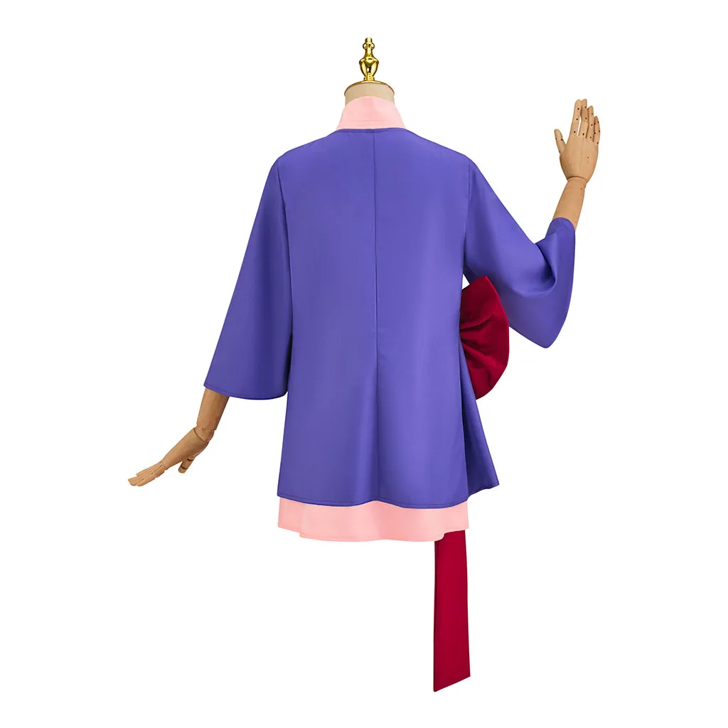Ace Attorney Maya Fey Spirit Medium Cosplay Costume for Women (Unofficial)