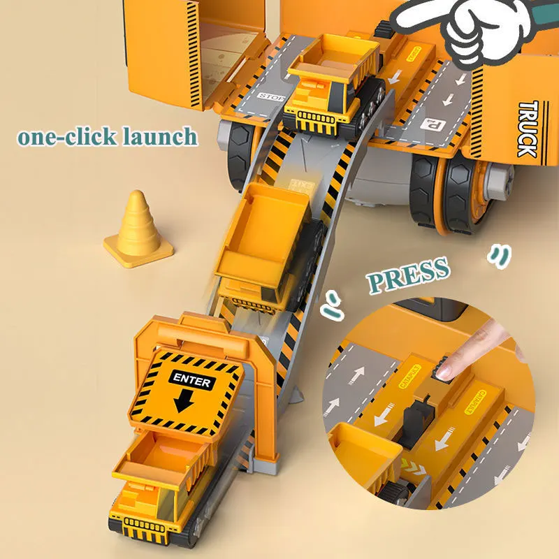 Kids Engineering Vehicle Electric Drill Tool Toys Match Children Educational Assembled Sets Tools For Boys Nut Building Gift 6
