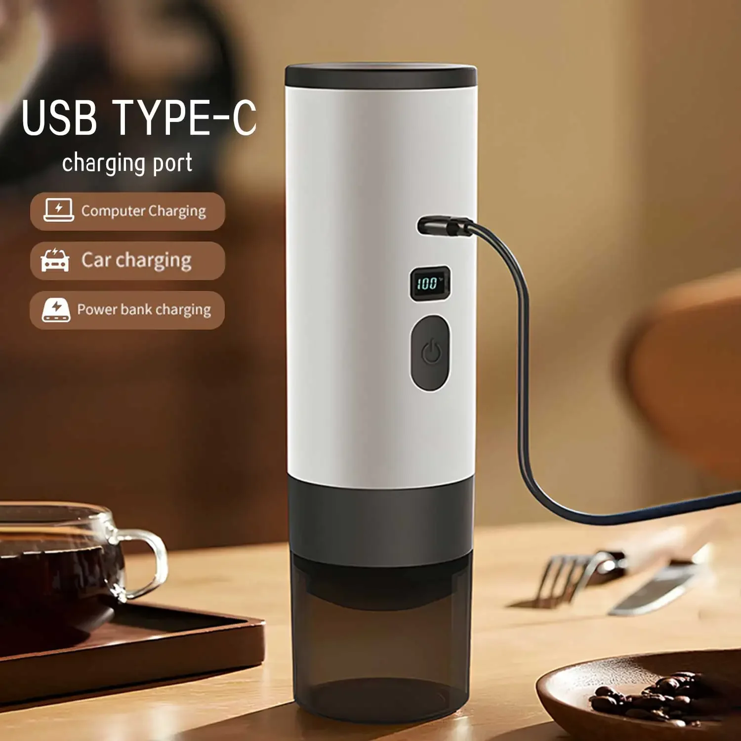 Portable Electric Coffee Maker 5