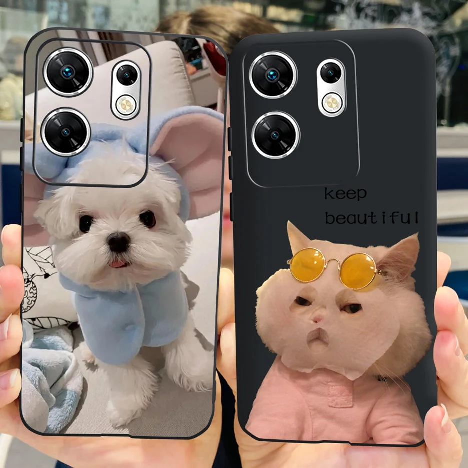 Stylish Shockproof Painted Phone Case - Soft Protective Cover