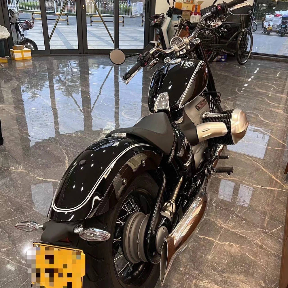 Motorcycle Fuel Tank Sticker for BMW R18-Rear Seat Decorative Decals