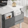 Computer Desk 40 Inch Small Office Desk Modern Writing Desk with Storage Bag Work Study Table with Headphone Hook for Home 5
