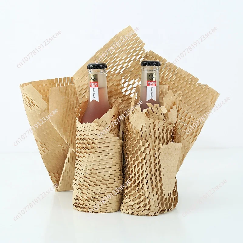 친환경 벌집형 크라프트지 12인치 ROHS 인증 80gsm 밀도, 맞춤형 사이즈, 포장 및 보호 포장