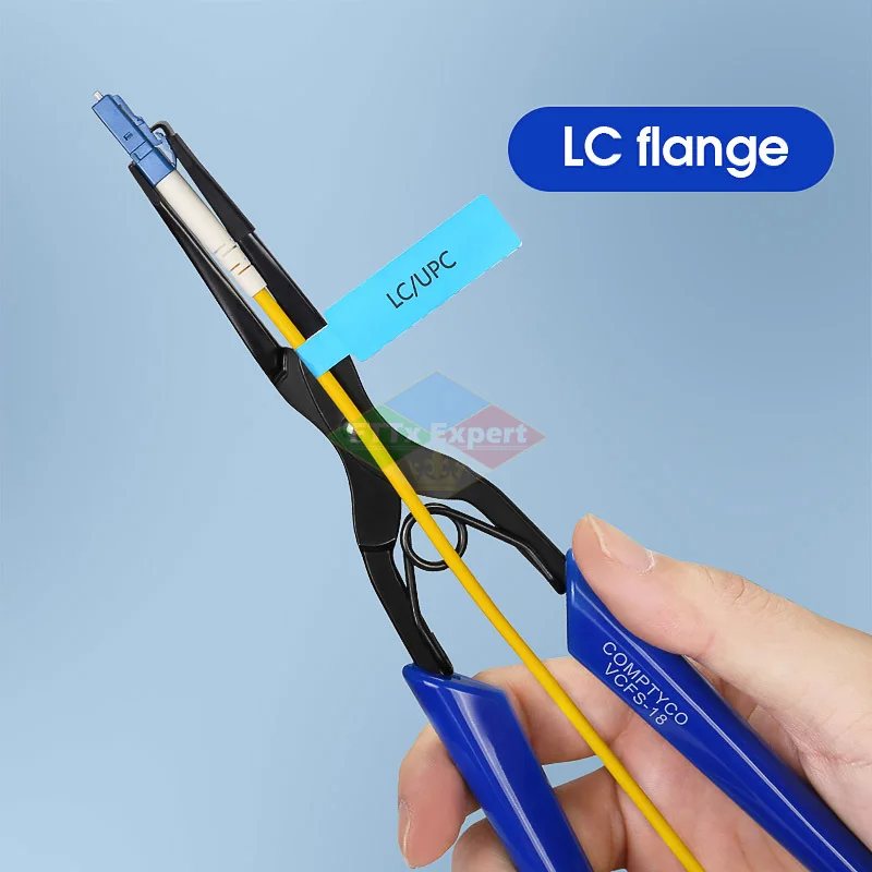 VCFS-18 Fiber Optic Room Tools Optical Fiber Flange Clip Line Pliers SC/LC Connector Plug Clamp Pull Tool Free Shipping