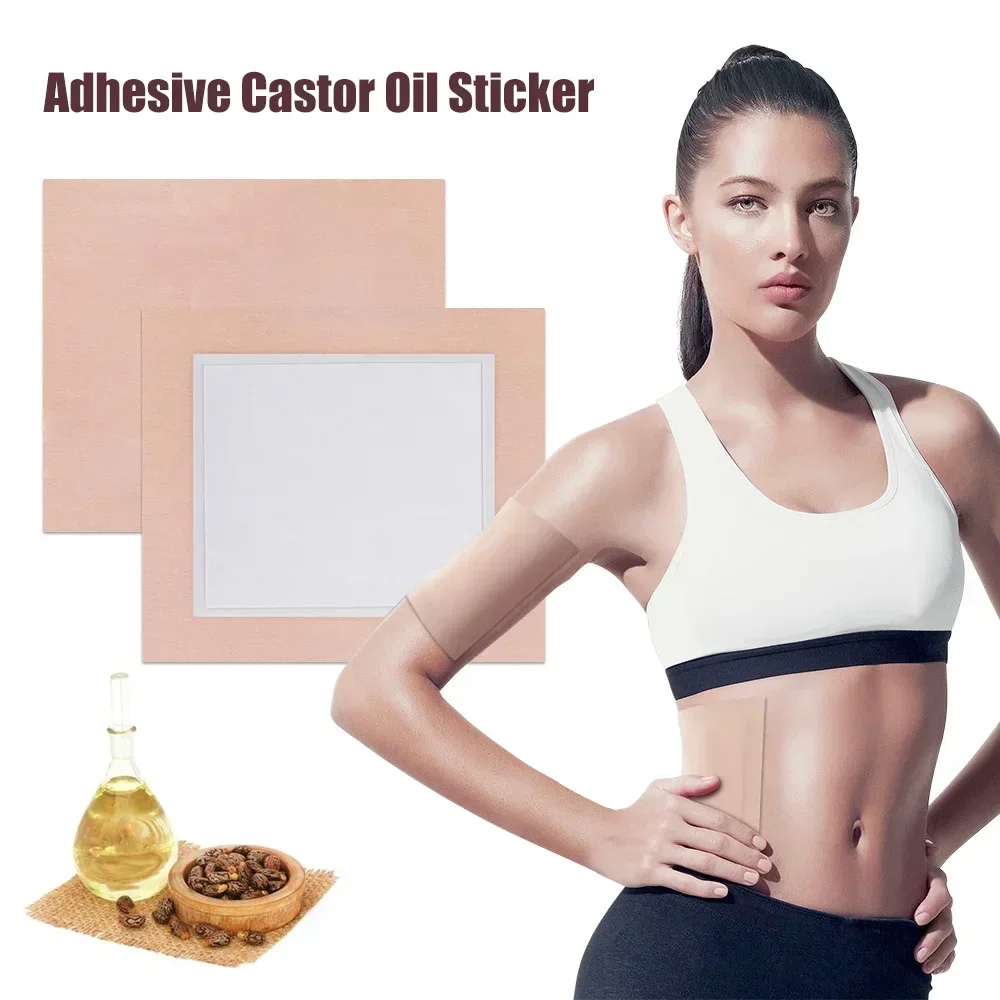  2PCS Castor Oil Breast Pack Wrap -Reusable Organic