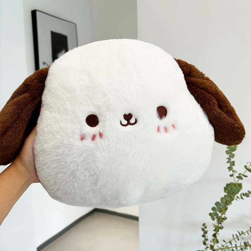 Lovely Soft Korea Little Dog Plush Toys 3 In 1 Pillow with Blanket Cute Stuffed Animal Doll Baby Appease Toy for Kids Xmas Gifts stylish baby with animal head designing lovely earflap hat headwear