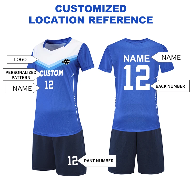 New Volleyball Suit Women'S Full Body Team Uniform Men'S Volleyball Suit Sports Competition Training Pq220+Pq221